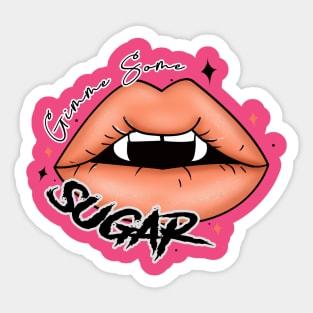 Sugar lips Sticker